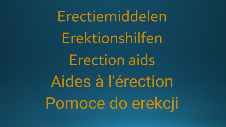 Erectiemiddelen